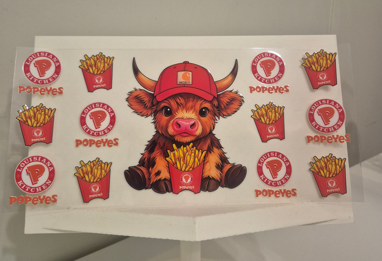 Popeyes cow