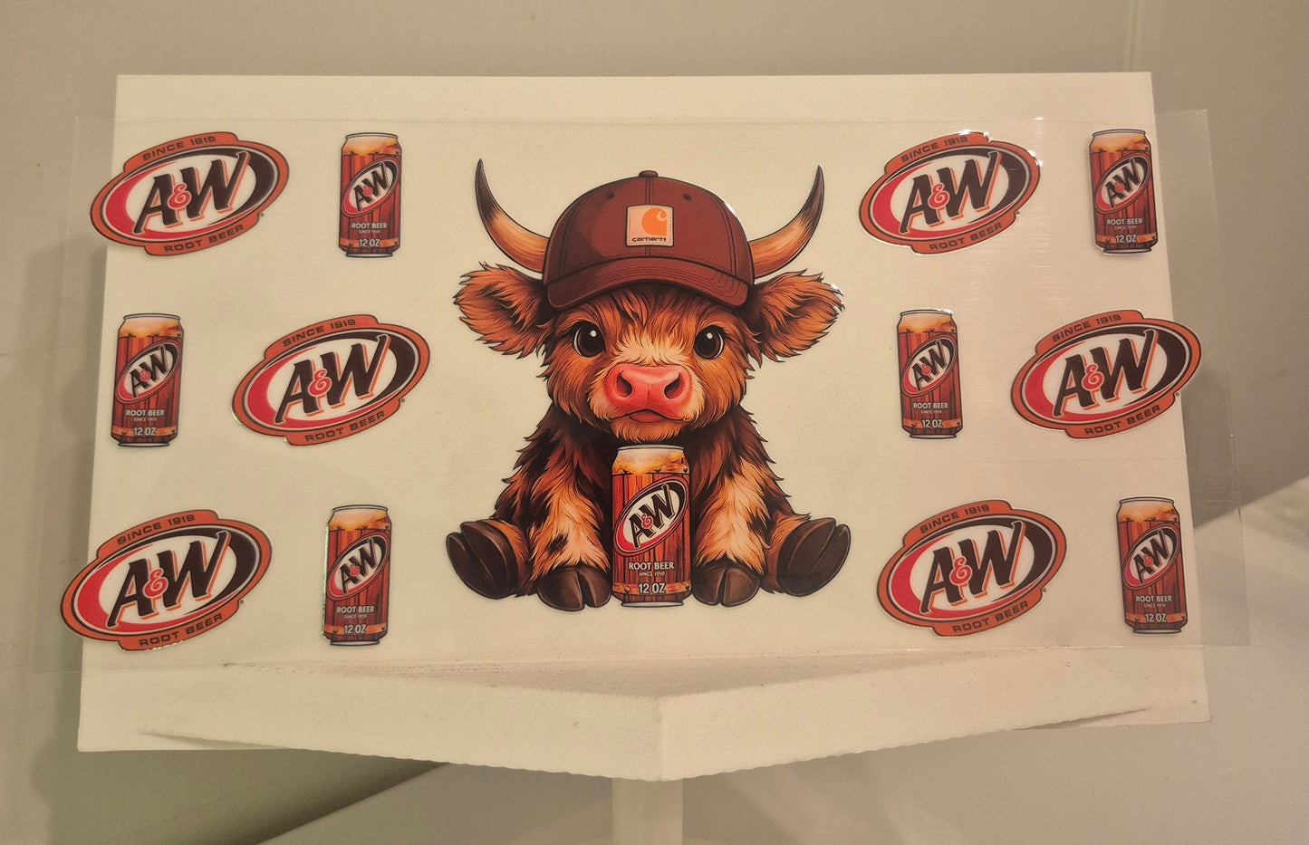 A&W cow