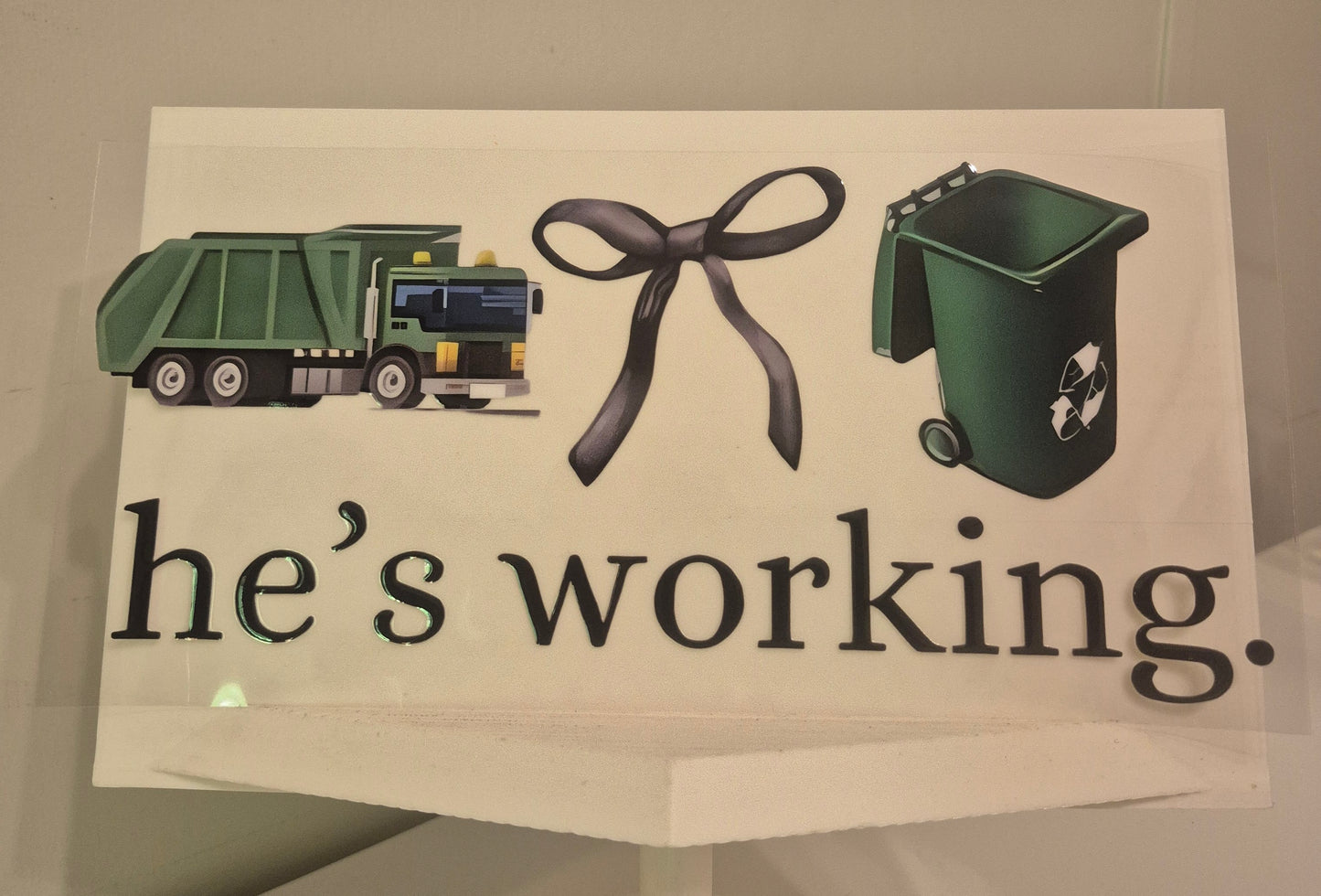 He's Working