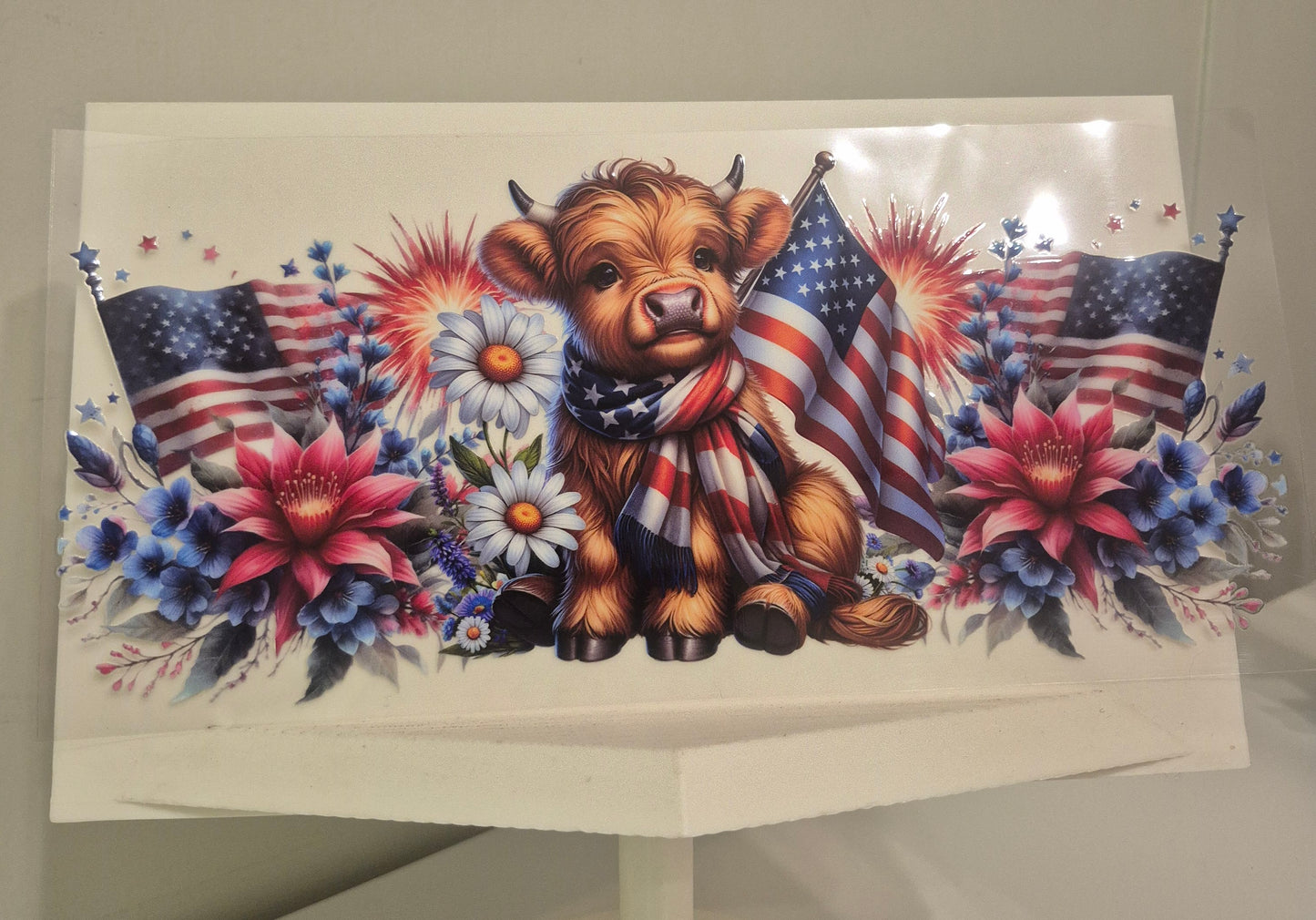 Patriot cow