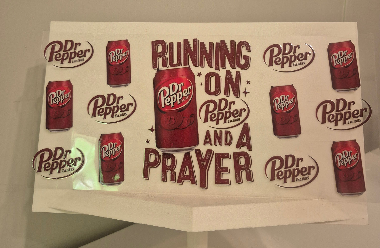 Running on dr pepper and a prayer