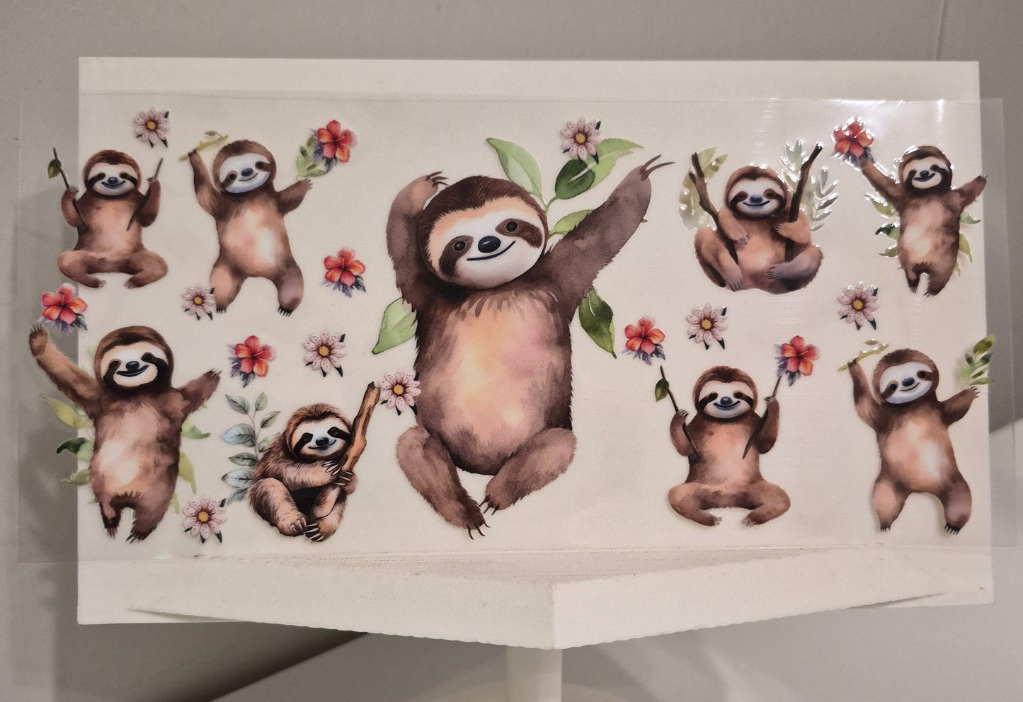 Sloth  (Floral #2)