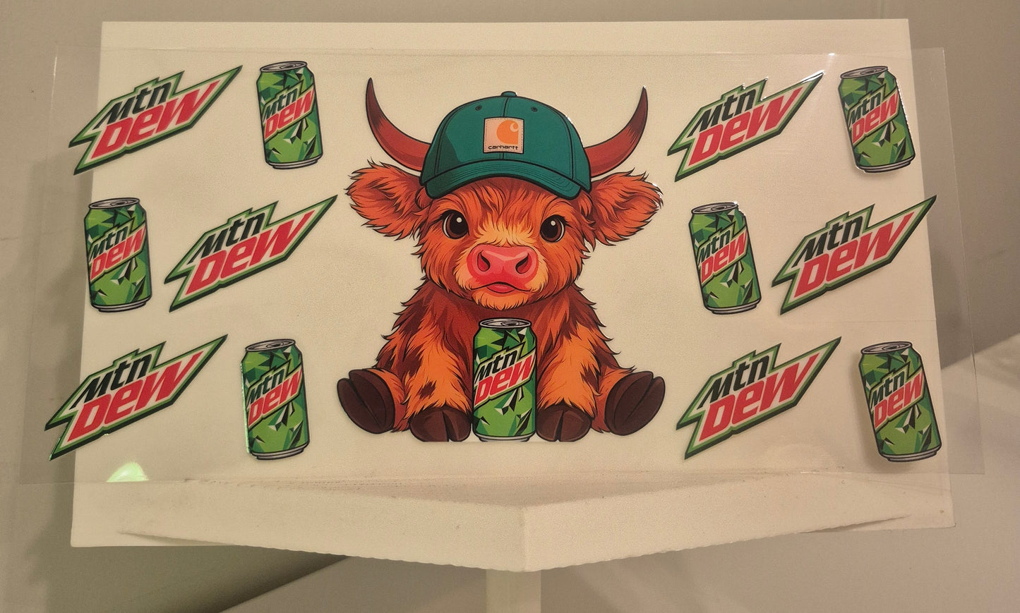 Mtn dew cow